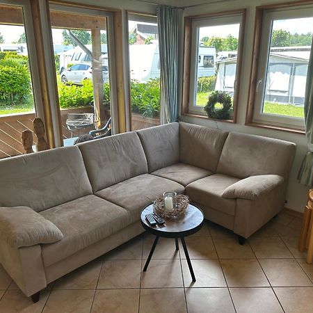 Ferienhaus 3 Campingpark Waldesruh Behrensdorf Eksteriør bilde